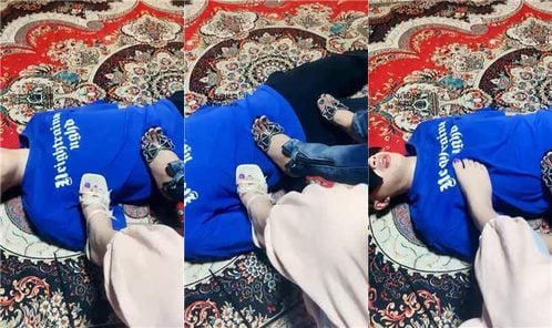 Qianqian | Sisters trample on the waste foot pad dual perspective version
