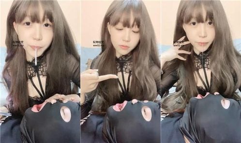鹿可 | 性感女神近距离喂口水