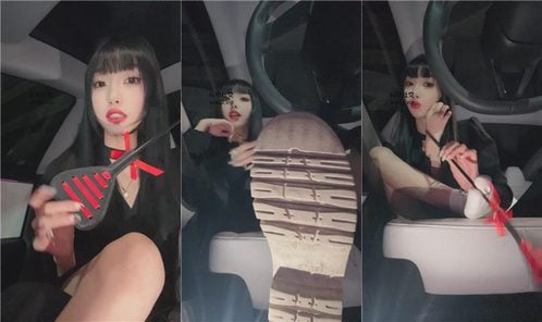 凉子 | 贱狗舔踏板