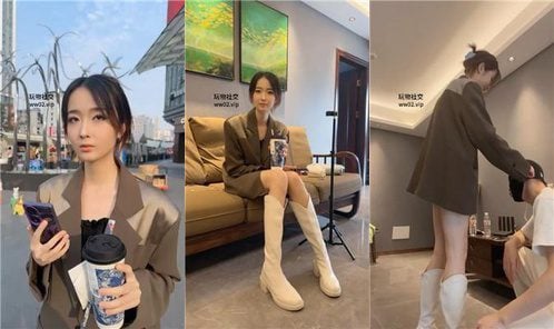 狗哥 | 商业广场开发长靴白袜小姐姐 完整版
