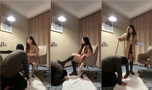 Master Zixi | Whipping, violent slapping, long boots, kicking, ruler, hitting the palm