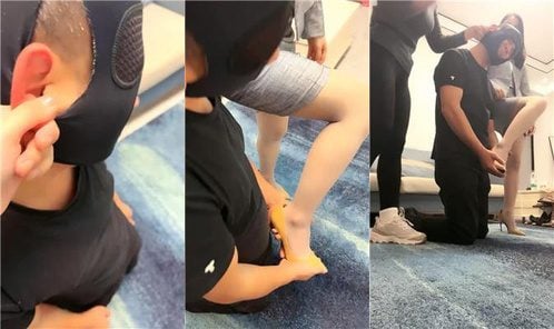 殿下がお望みです | ダブルS、耳引っ張り、平手打ち、ハイヒール、客体化クッション踏み、匂い、屈辱、二重視点