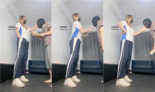 雯雯 | 学生服诱惑 帆布鞋玩虐班主任