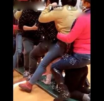Yoga Club Heavy Real Female Horse Riding Training Double Riding While Explaining