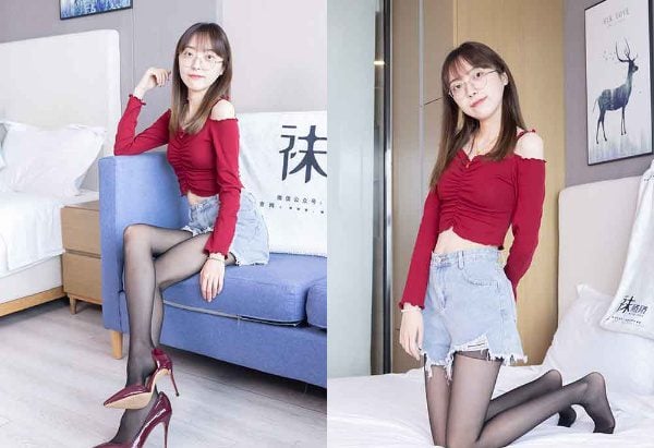 袜啵啵 | 473期 稚予 高跟鞋 黑丝 脚尖微加固款 挑鞋 带视频 带视频