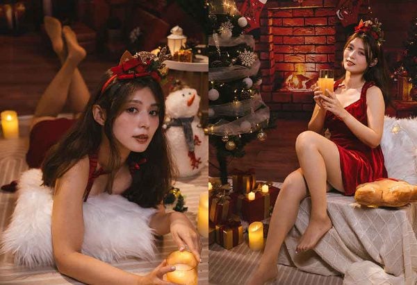ストリートショットシルクフィート | 471 長脚美人モデル小小クリスマス肉シルク