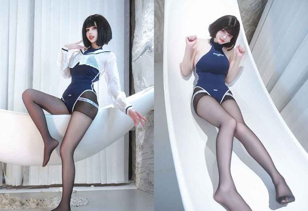 美しい写真 | 1778 呂8歳の赤ちゃんが水着で泳ぐ