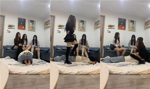 Yanqi | 3S bondage slave boots take turns trampling and kicking five angles version