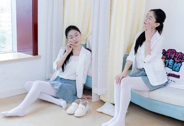 物恋传媒 | 美兔 皮鞋 厚白丝 皮筋绑脚老头乐挠脚剧情 带视频 带视频