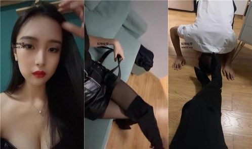 佳禾小妈 | 超重度鞭打 高跟长靴踩踏