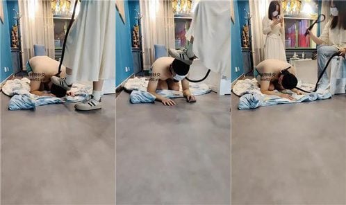 林十七 | 双S 脏鞋白袜踩虐 鞭打 骑狗背 双视角版