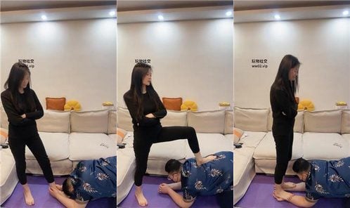 Mai Tai | Immersive original jade foot fetish licking and trampling