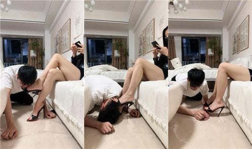 迷你贝贝 | 戒尺虐打 甜脏高跟 全体重踩踏