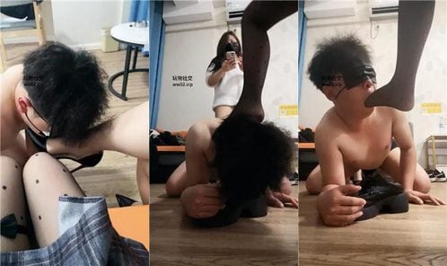 花谷 |ダブルSハイヒール黒ストッキング踏みつけ拷問乳挟み顔面座位窒息緊縛