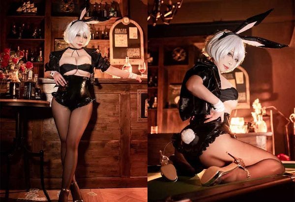 美しい写真 | 1811 貞子 桃色バニーガール