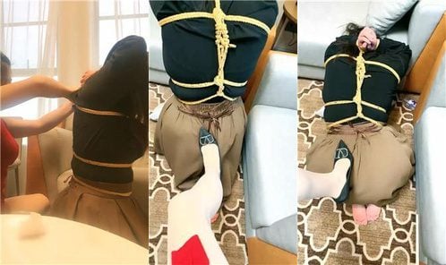 若涵女帝 | 捆绑鞭打贱母狗
