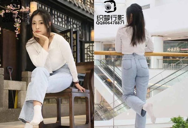 Dreamweaver Image | New Issue 067 The energetic girl is drunk in the mall, Jun Moxiao with video with video