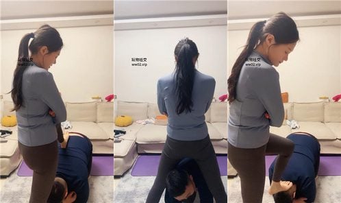 埋汰 | 瑜伽女神胯下脚下羞辱