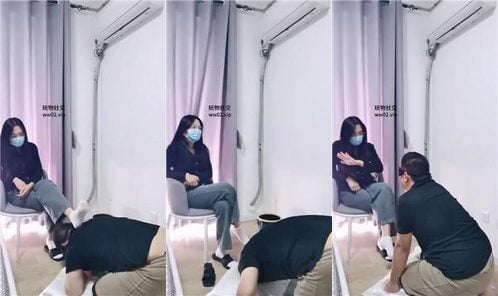 Shanghai Tangyuan | Royal sister white socks playing with domestic slaves