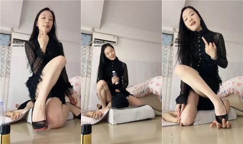 绵绵 | 坐脸窒息 御姐高跟玉足踩虐
