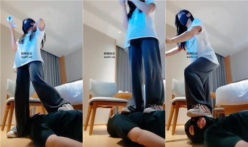 妮蔻 | 脏运动鞋全体重踩踏 骑马闻舔白袜 品尝内裤