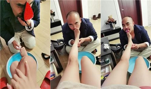西北傻子 | 开发寂寞少妇恋足舔 伺候沐足