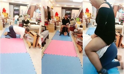 黎大夫 | 骑马狗爬 戒尺虐打 闻黄棉袜 掐乳
