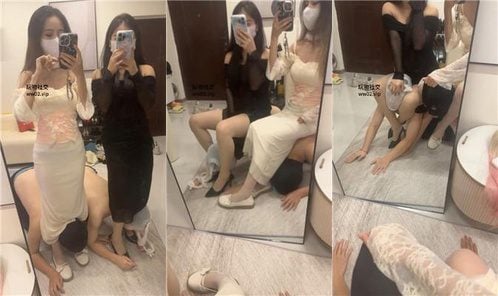 萝莉糖糖 | 双S双M 高跟丝袜美腿插嘴狂舔 骑马腿绞 双视角版