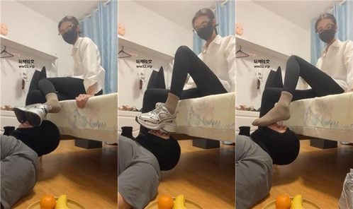 KKsama | 御姐S 裸足深喉踩踏喂食