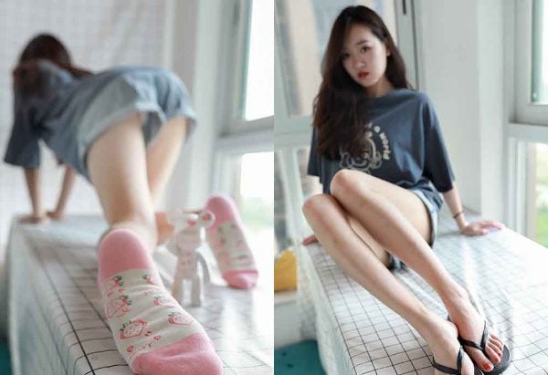 IMZSOCK 美しい足を愛する |不明番号06 Wenwenビデオ付きビデオ付き