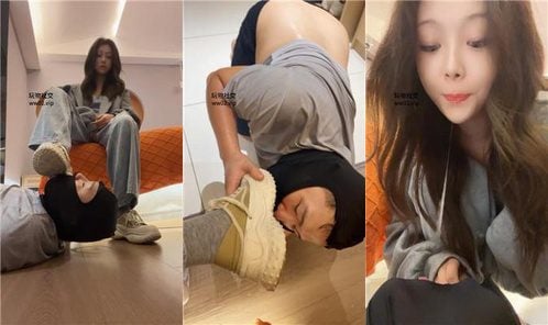 萱萱子 | 吃烟灰 闻超臭棉袜 脏鞋全体重踩踏