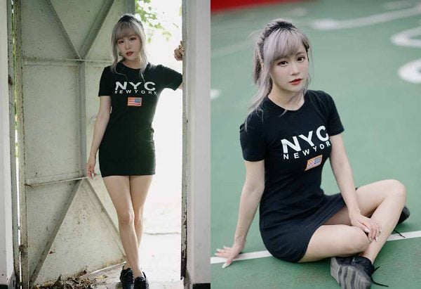 街拍丝足 | 486 长腿美模 凯云 运动风