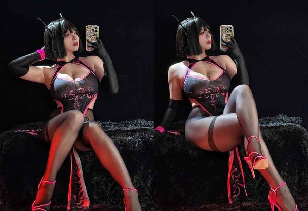 美しい写真 | 1844 ピピナイはとっても可愛いピンクのサキュバス