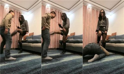 Your Highness Wanting | Violent punishment, severe stomping on the face, kicking the crotch, turning the hips, forcing to lick the shoes, dual perspective version