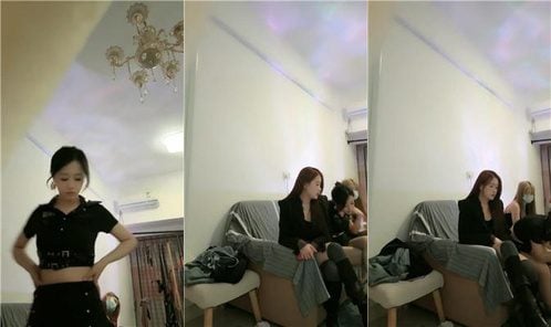 Qin Yue | 4S licking dirty shoes and stockings and feeding saliva