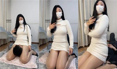 Tao Tao Ying | Meat-colored silk covering face, stepping on face, suffocating