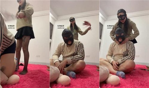姗姗 | 腿绞 鞭打sp 高跟网袜踩