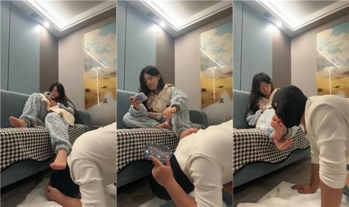 子熙大人 | 长时间 家奴伺候恋足舔裸足