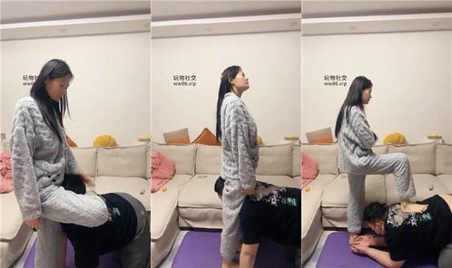 埋汰 | 骑马 玉足踩踏蹂躏舔
