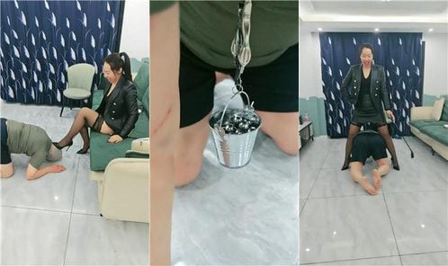 冷S | 重度虐乳 高跟黑丝踩 骑马转胯 重度鞭打 强制闻鞋