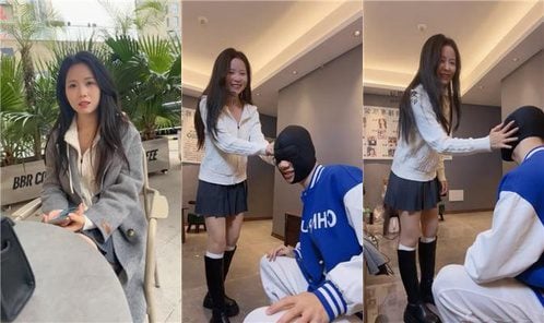 狗哥 | 步行街开发长靴白丝小姐姐踩虐