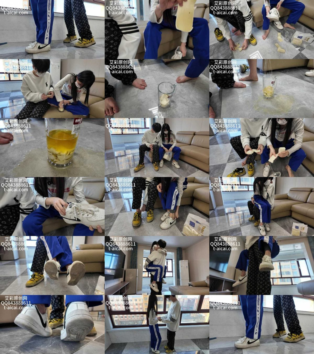 chnnsct1818 | 学生情侣共同制作狗粮-视频截图