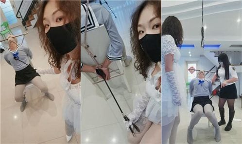 媚娘工作室 | 双S 捆绑强制加官窒息