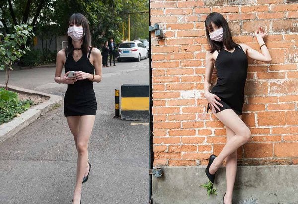 魔镜街拍 | 396 精选街拍 街角的包臀肉丝小姐姐