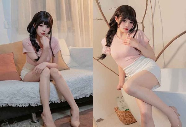 美しい写真 | 1874 バニーガールのベタベタしたバニーを一口食べて家に帰る