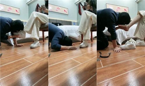 ccs | 体育课后让老师舔小白鞋白袜