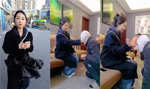 猴歌 | 路人小姐姐S 绿鞋子白棉袜踩奴