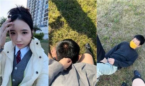 白雪 | 户外双S 臭脚丫踩踏 骑马狗爬 双视角版