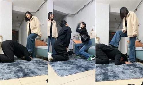 大根ダブルS 汚れた靴で踏みつける、叩く、唾を吐く、タバコの灰を食べる