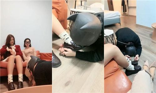 珂儿小主 | 双S 带妹妹入圈 高跟 皮鞋白袜虐
